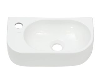 Подвесная раковина Melana 78204R-805 40см правая белый